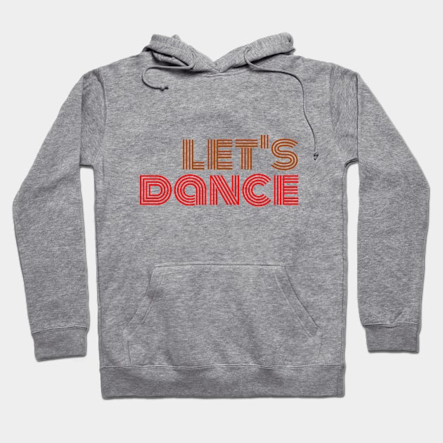 Let's Dance Brown Red by PK.digart Hoodie by PK.digart